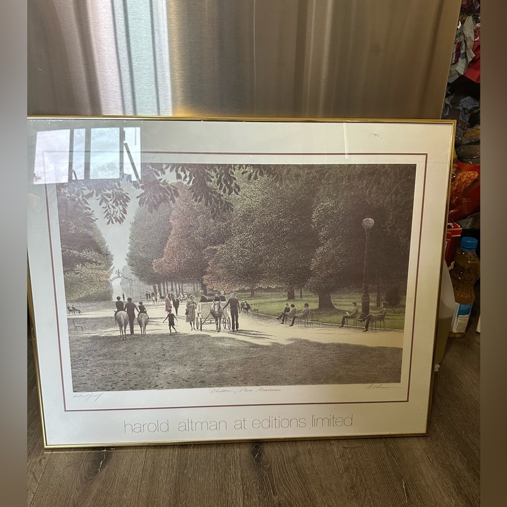 Framed Harold Altman Art Print